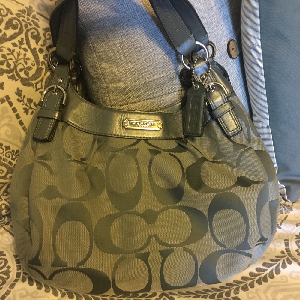Coach Signature Shoulder Purse